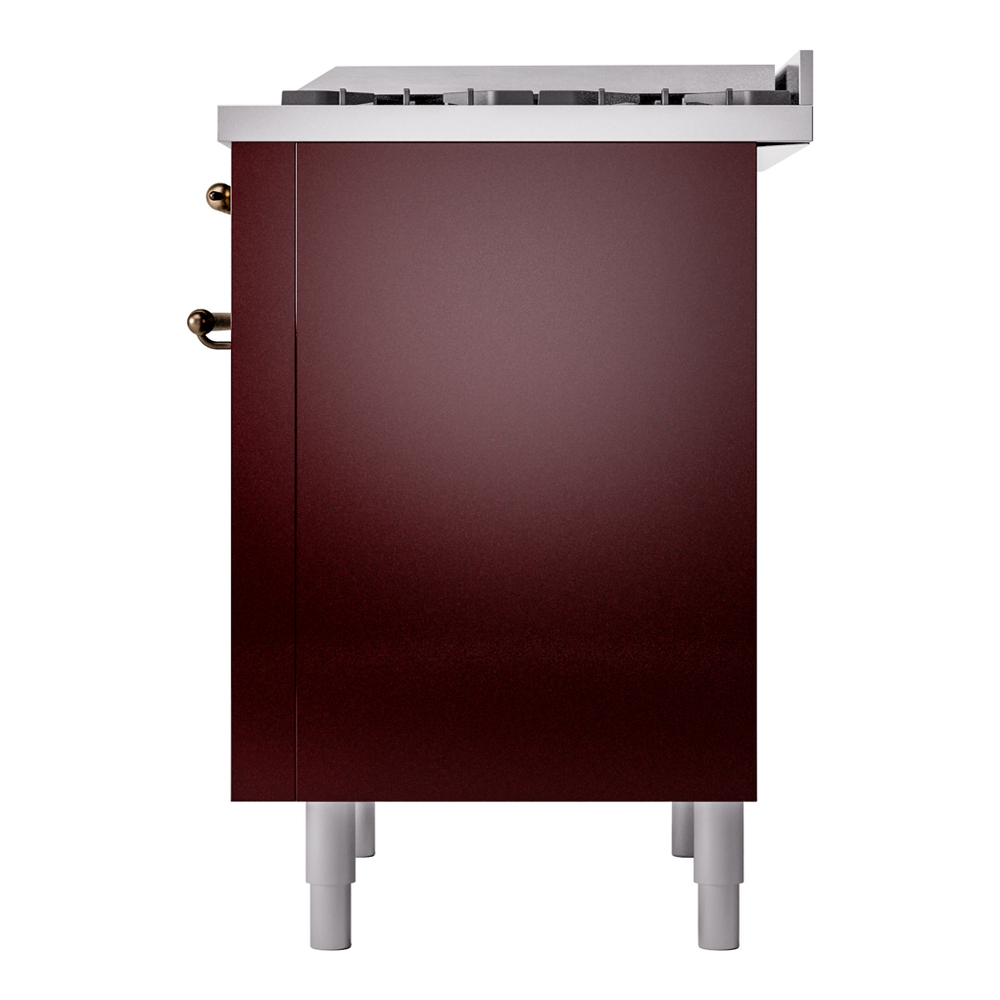 ILVE Nostalgie II 36" UP36FNMPBUB Dual Fuel Range right side