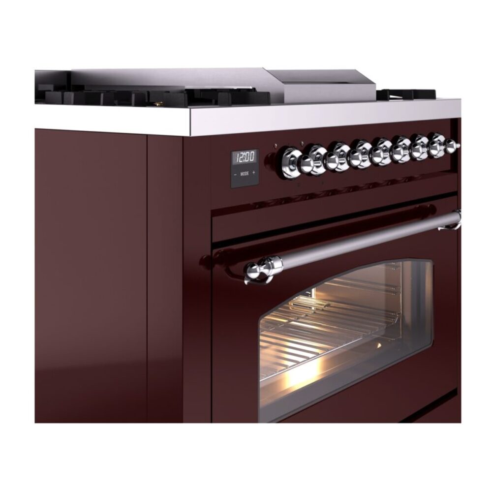 ILVE Nostalgie II 36" UP36FNMPBUC Dual Fuel Range details