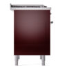 ILVE Nostalgie II 36" UP36FNMPBUC Dual Fuel Range left side