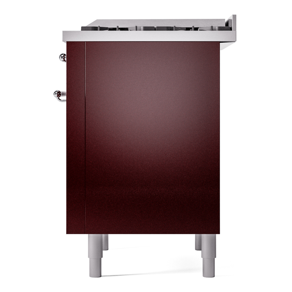 ILVE Nostalgie II 36" UP36FNMPBUC Dual Fuel Range right side