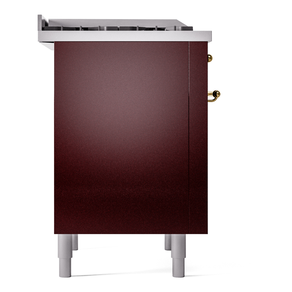 ILVE Nostalgie II 36" UP36FNMPBUGLP Dual Fuel Range left side
