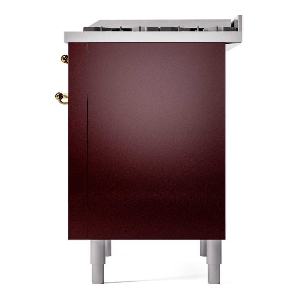 ILVE Nostalgie II 36" UP36FNMPBUGLP Dual Fuel Range right side
