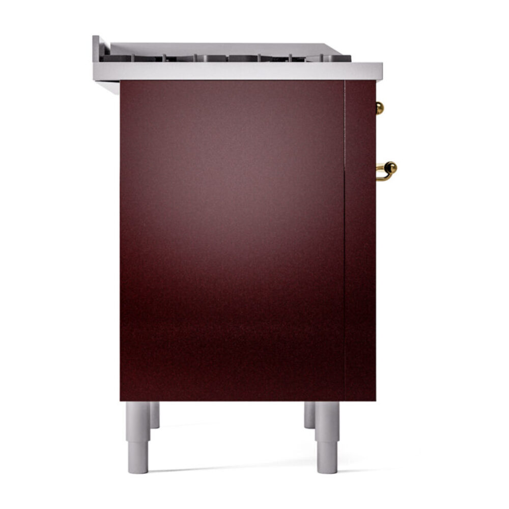 ILVE Nostalgie II 36" UP36FNMPBUG Dual Fuel Range left side