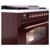ILVE Nostalgie II 36" UP36FNMPBUPLP Dual Fuel Range details