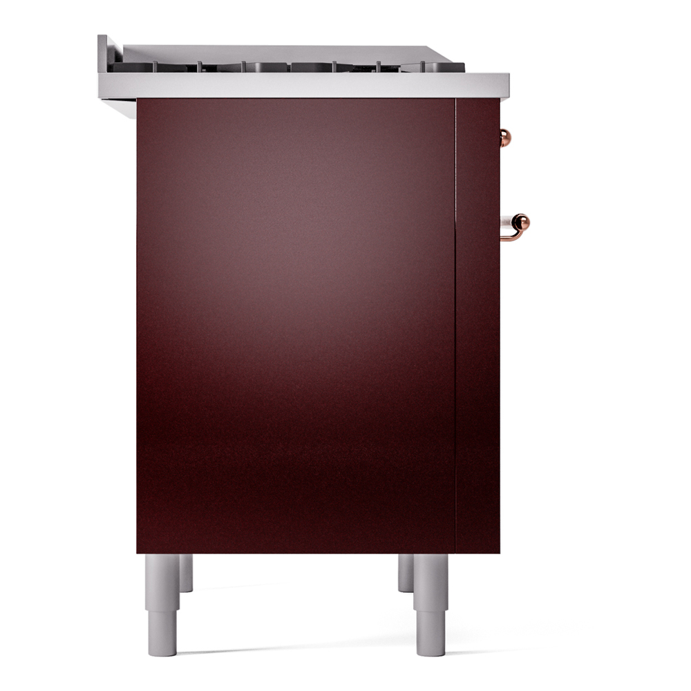 ILVE Nostalgie II 36" UP36FNMPBUPLP Dual Fuel Range left side