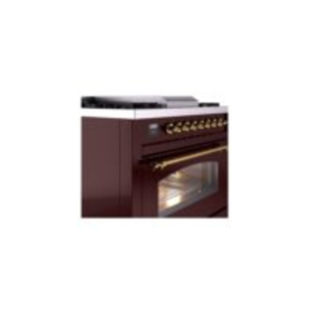 ILVE Nostalgie II 36" UP36FNMPBUG Dual Fuel Range details