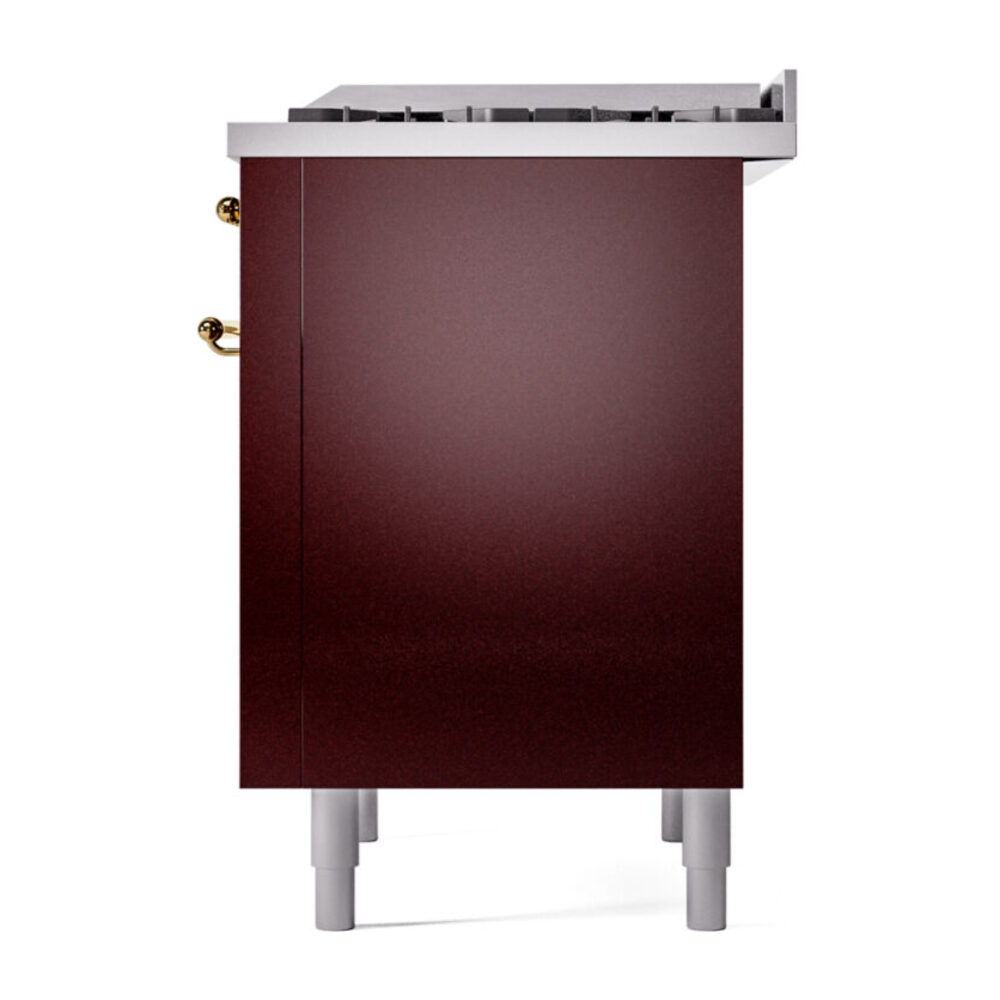 ILVE Nostalgie II 36" UP36FNMPBUG Dual Fuel Range right side