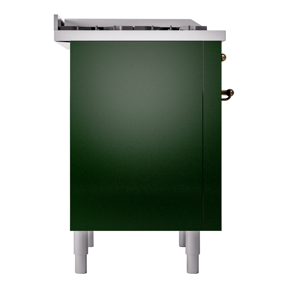 ILVE Nostalgie II 36" UP36FNMPEGBLP Dual Fuel Range left side