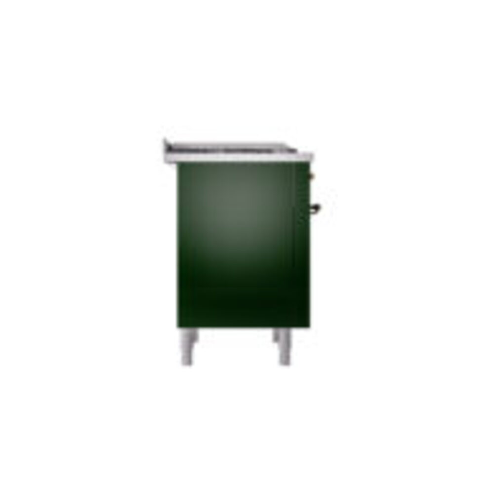 ILVE Nostalgie II 36" UP36FNMPEGB Dual Fuel Range left side
