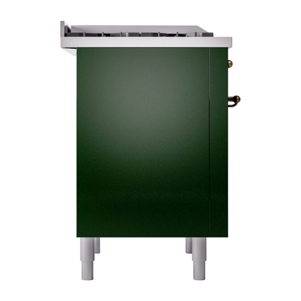 ILVE Nostalgie II 36" UP36FNMPEGB Dual Fuel Range left side