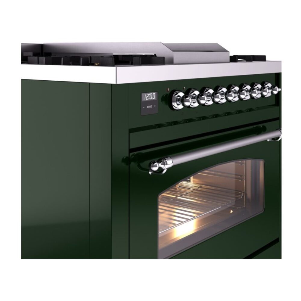 ILVE Nostalgie II 36" UP36FNMPEGCLP Dual Fuel Range details