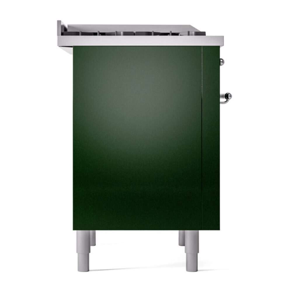 ILVE Nostalgie II 36" UP36FNMPEGC Dual Fuel Range left side