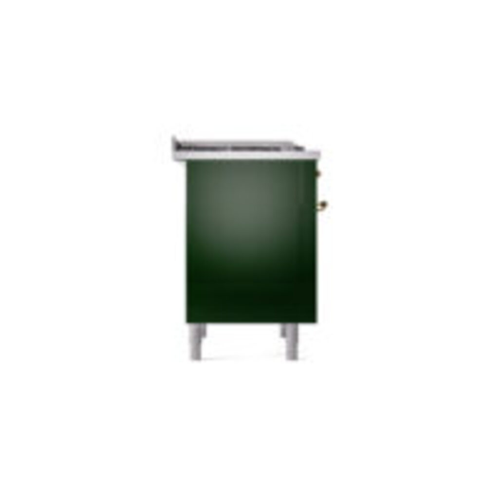 ILVE Nostalgie II 36" UP36FNMPEGGLP Dual Fuel Range left side