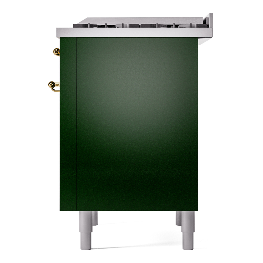 ILVE Nostalgie II 36" UP36FNMPEGGLP Dual Fuel Range right side