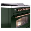 ILVE Nostalgie II 36" UP36FNMPEGG Dual Fuel Range details
