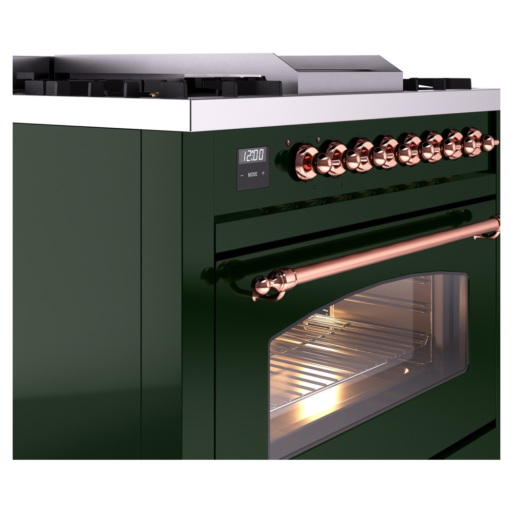 ILVE Nostalgie II 36" UP36FNMPEGPLP Dual Fuel Range details