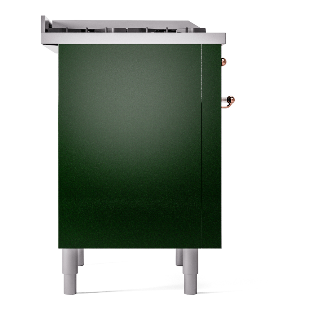 ILVE Nostalgie II 36" UP36FNMPEGP Dual Fuel Range left side
