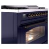 ILVE Nostalgie II 36" UP36FNMPMBB Dual Fuel Range details