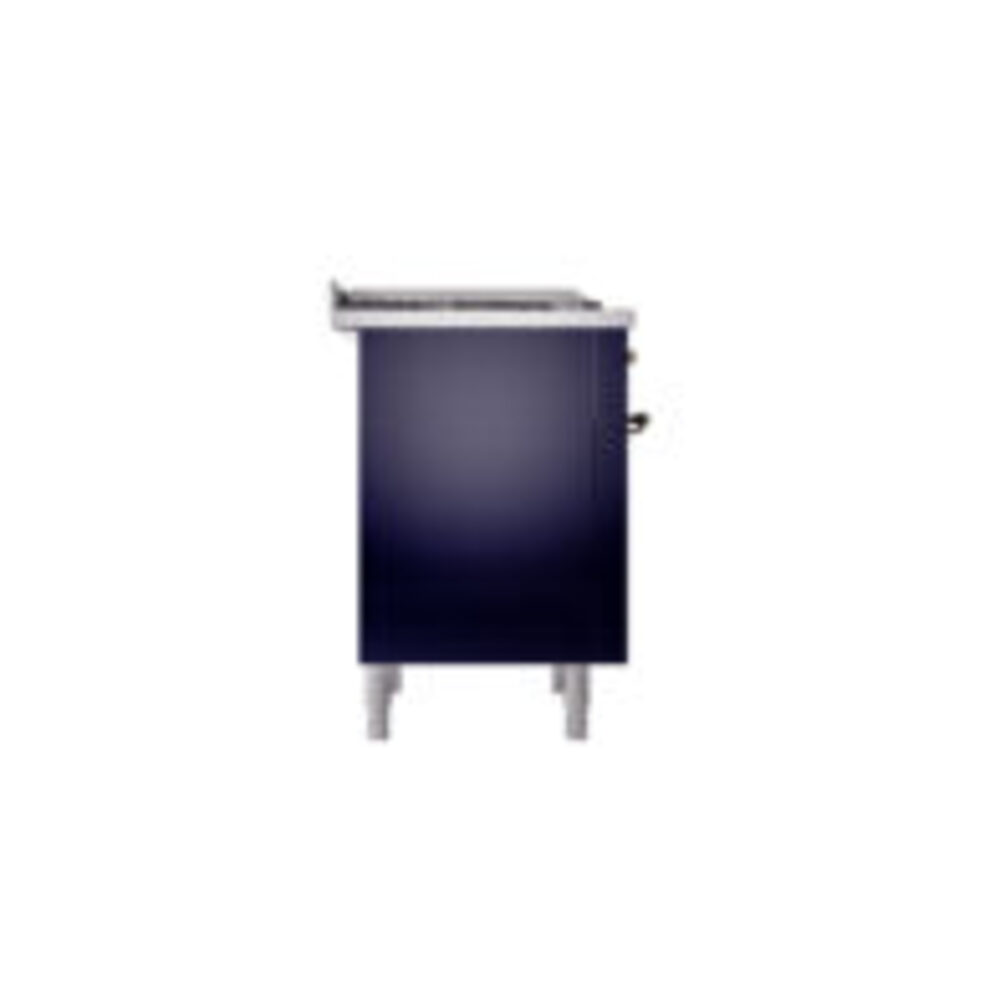 ILVE Nostalgie II 36" UP36FNMPMBB Dual Fuel Range left side