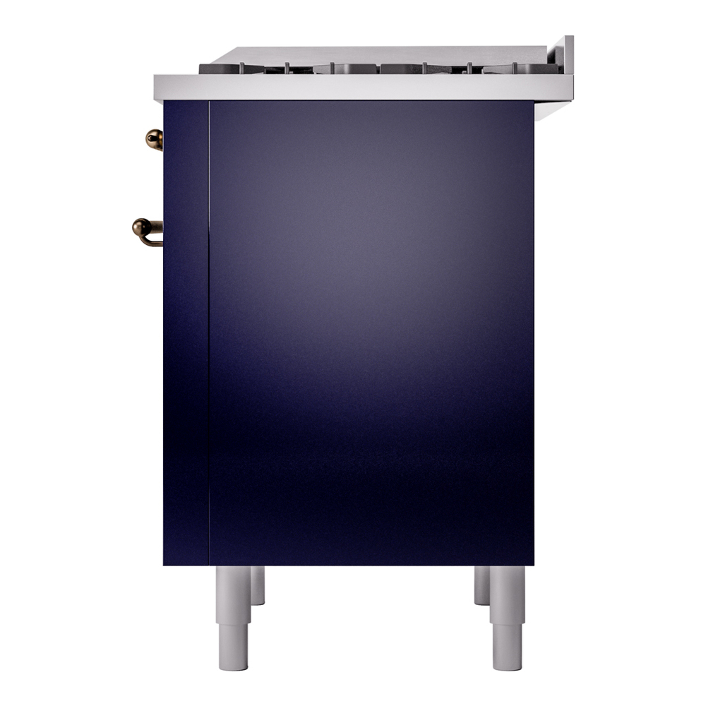 ILVE Nostalgie II 36" UP36FNMPMBB Dual Fuel Range right side