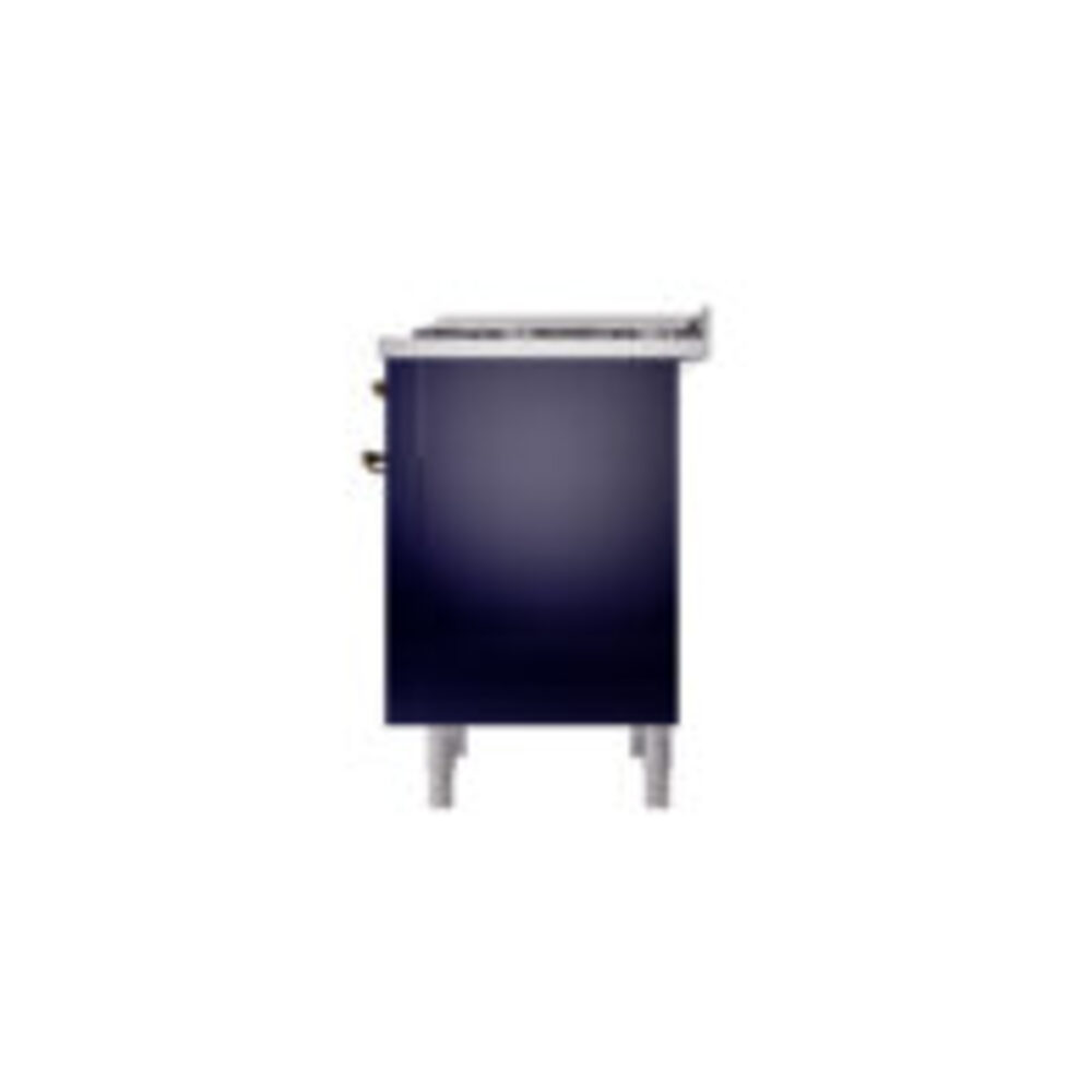 ILVE Nostalgie II 36" UP36FNMPMBB Dual Fuel Range right side