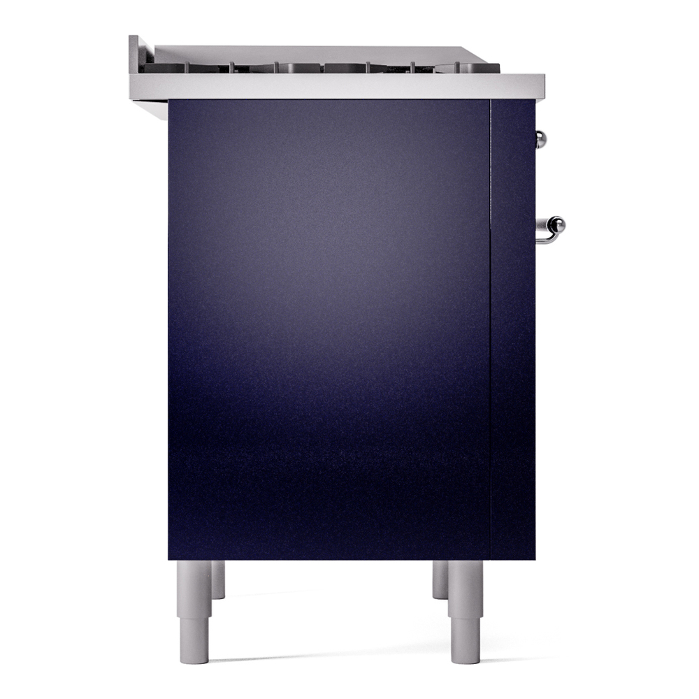 ILVE Nostalgie II 36" UP36FNMPMBCLP Dual Fuel Range left side