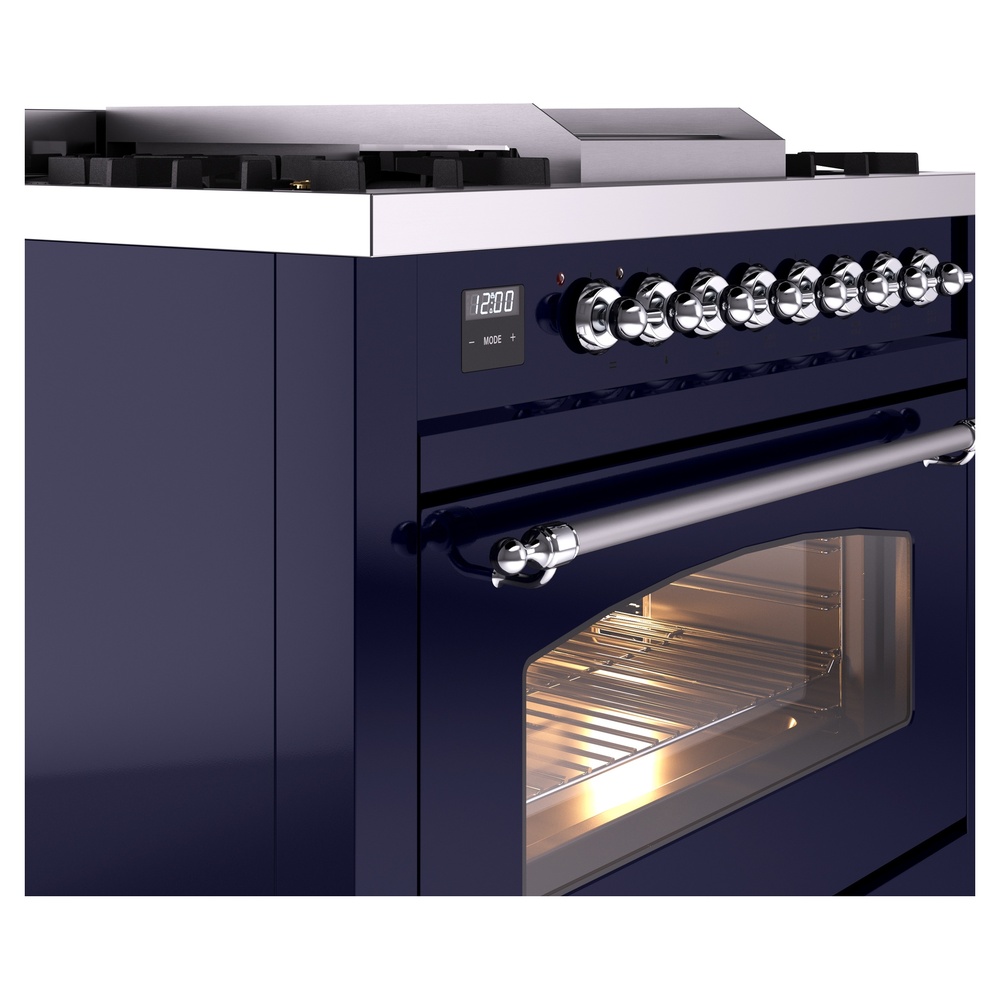 ILVE Nostalgie II 36" UP36FNMPMBC Dual Fuel Range details