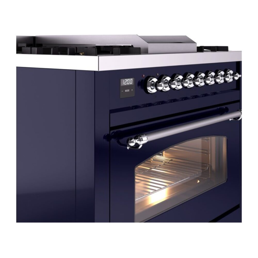 ILVE Nostalgie II 36" UP36FNMPMBC Dual Fuel Range details