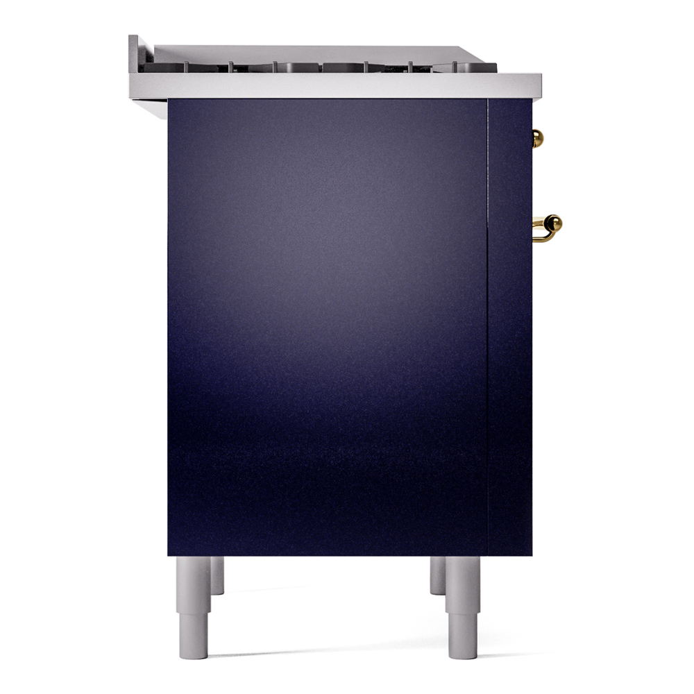ILVE Nostalgie II 36" UP36FNMPMBGLP Dual Fuel Range left side