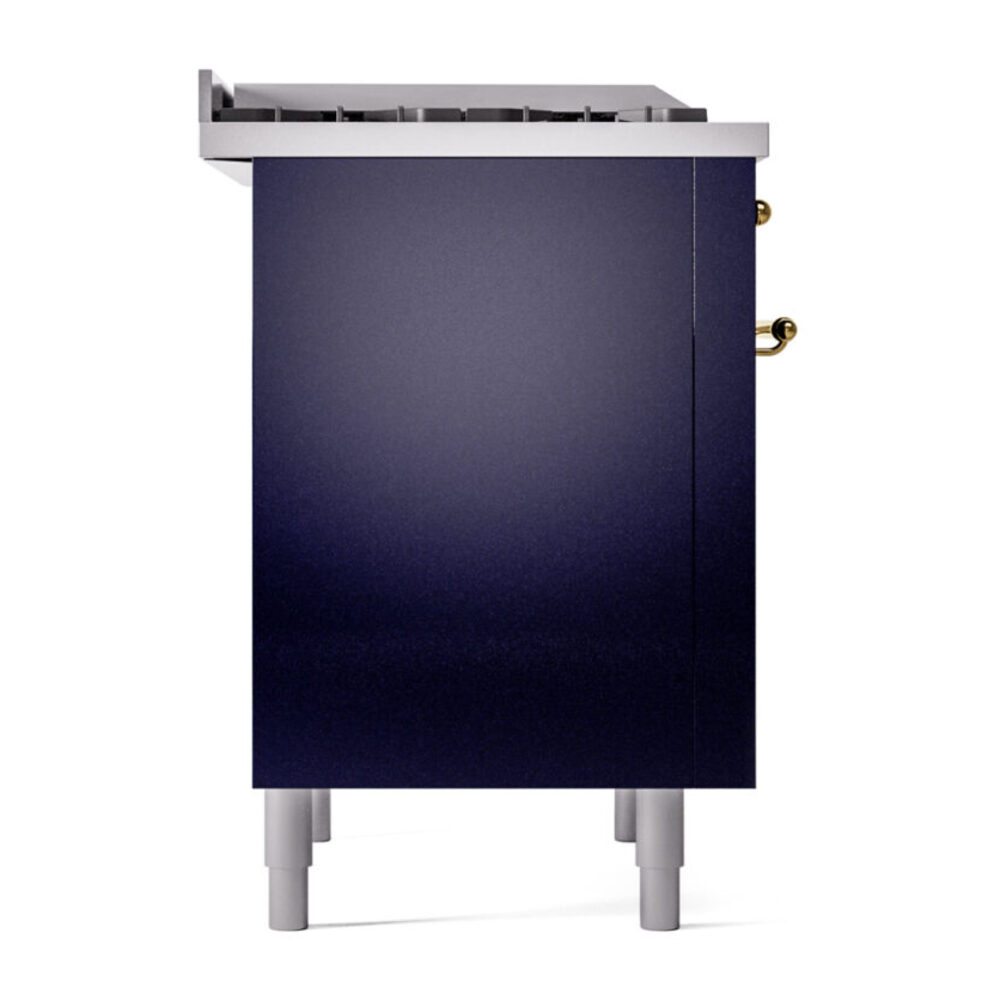 ILVE Nostalgie II 36" UP36FNMPMBG Dual Fuel Range left side
