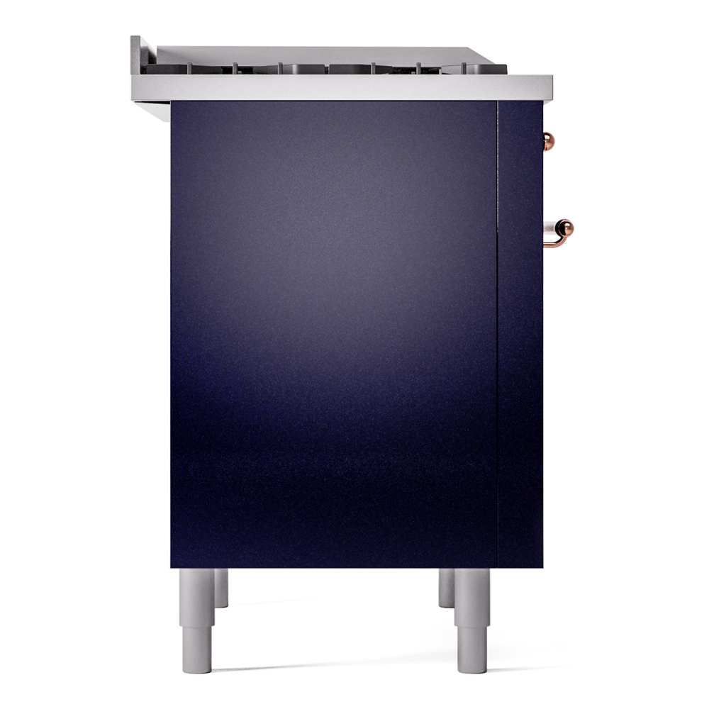 ILVE Nostalgie II 36" UP36FNMPMBPLP Dual Fuel Range left side