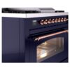ILVE Nostalgie II 36" UP36FNMPMBP Dual Fuel Range details