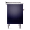 ILVE Nostalgie II 36" UP36FNMPMBP Dual Fuel Range left side