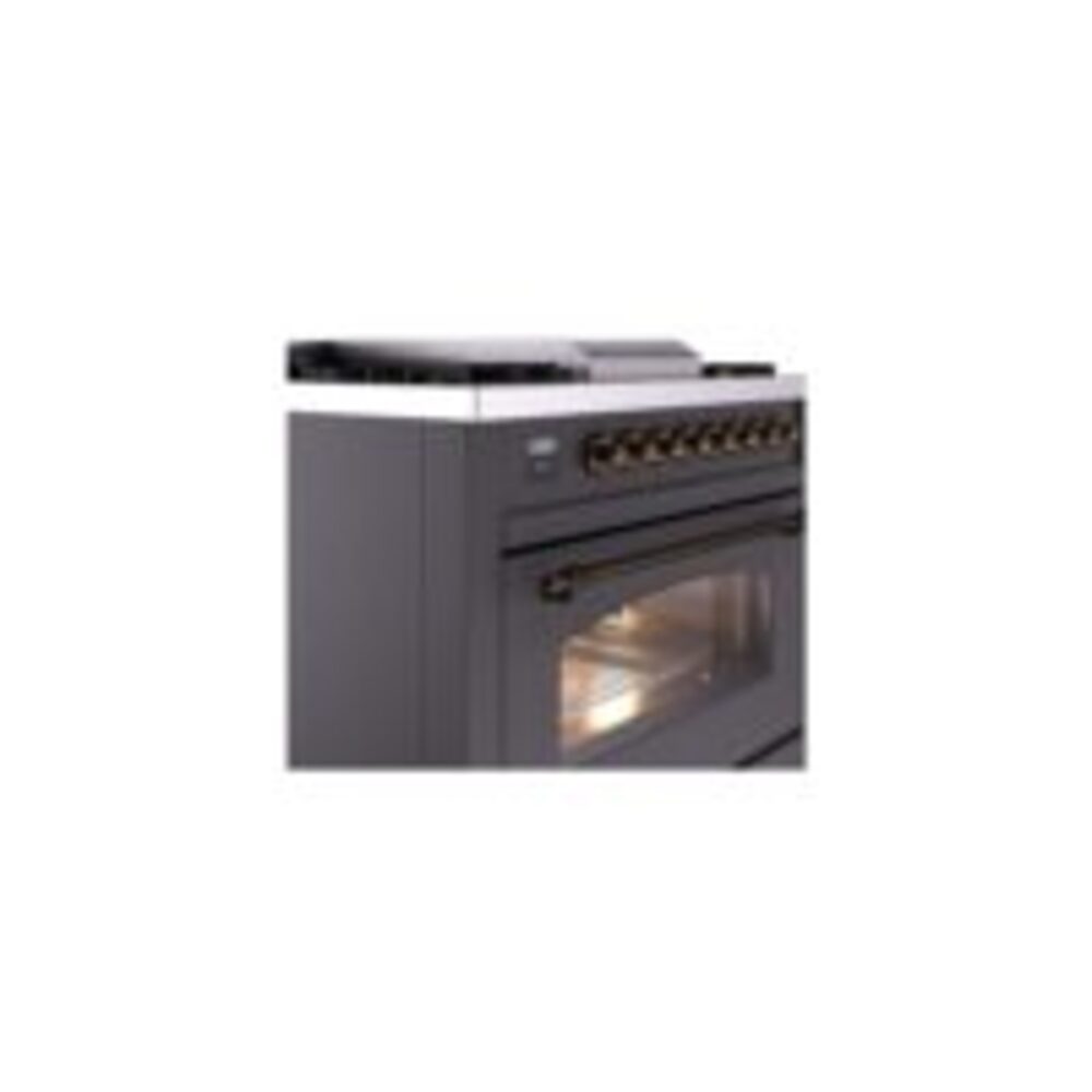 ILVE Nostalgie II 36" UP36FNMPMGB Dual Fuel Range details