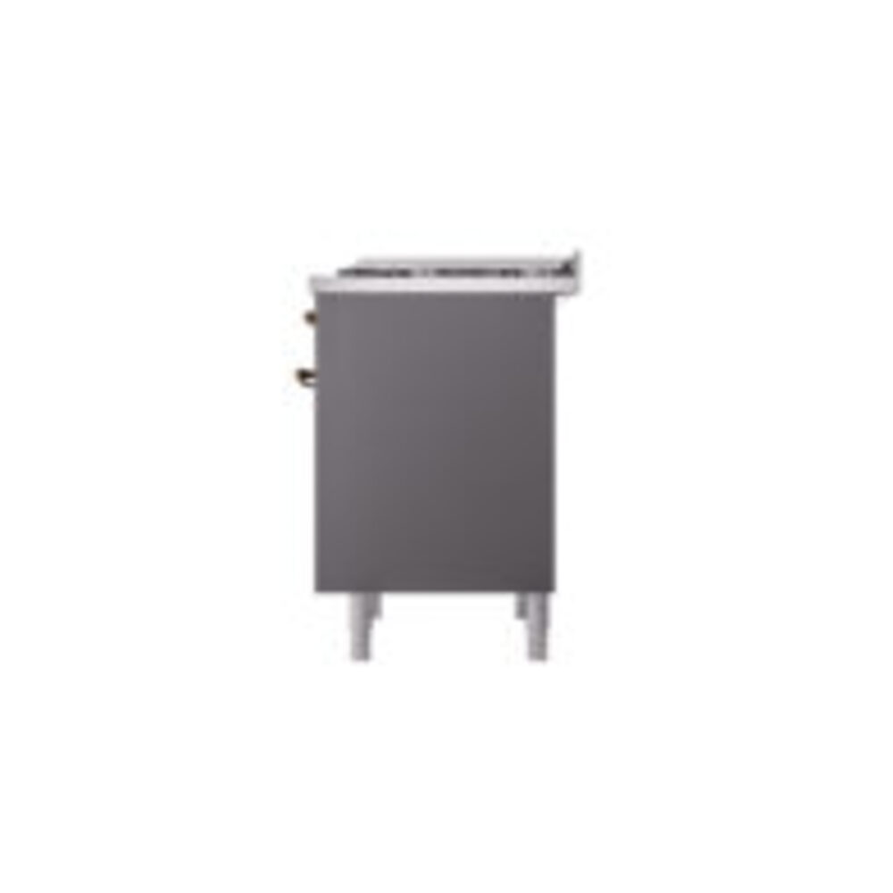 ILVE Nostalgie II 36" UP36FNMPMGB Dual Fuel Range right side