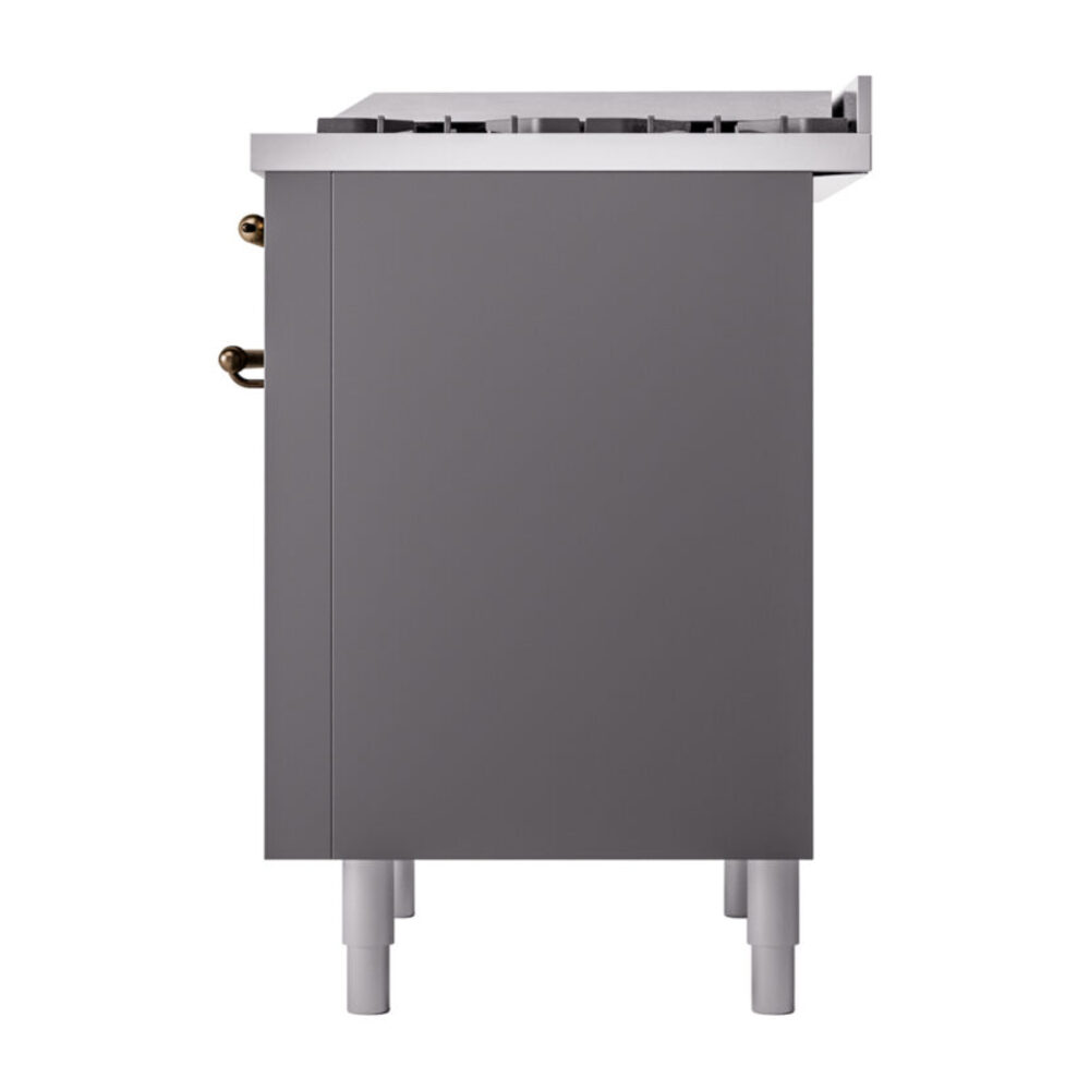 ILVE Nostalgie II 36" UP36FNMPMGB Dual Fuel Range right side