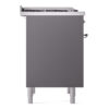 ILVE Nostalgie II 36" UP36FNMPMGCLP Dual Fuel Range left side