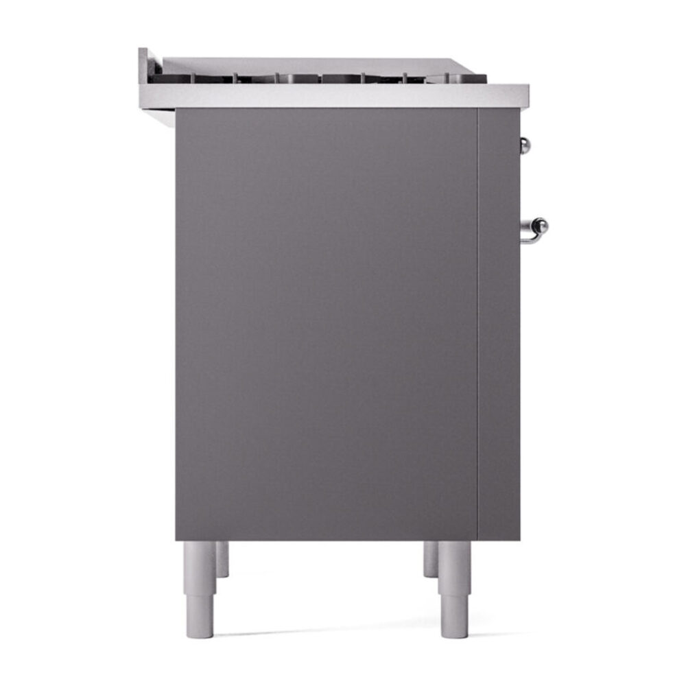 ILVE Nostalgie II 36" UP36FNMPMGCLP Dual Fuel Range left side