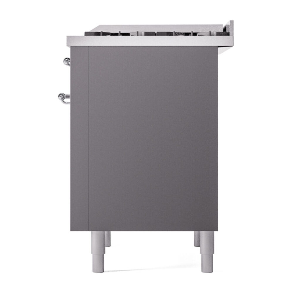 ILVE Nostalgie II 36" UP36FNMPMGC Dual Fuel Range right side