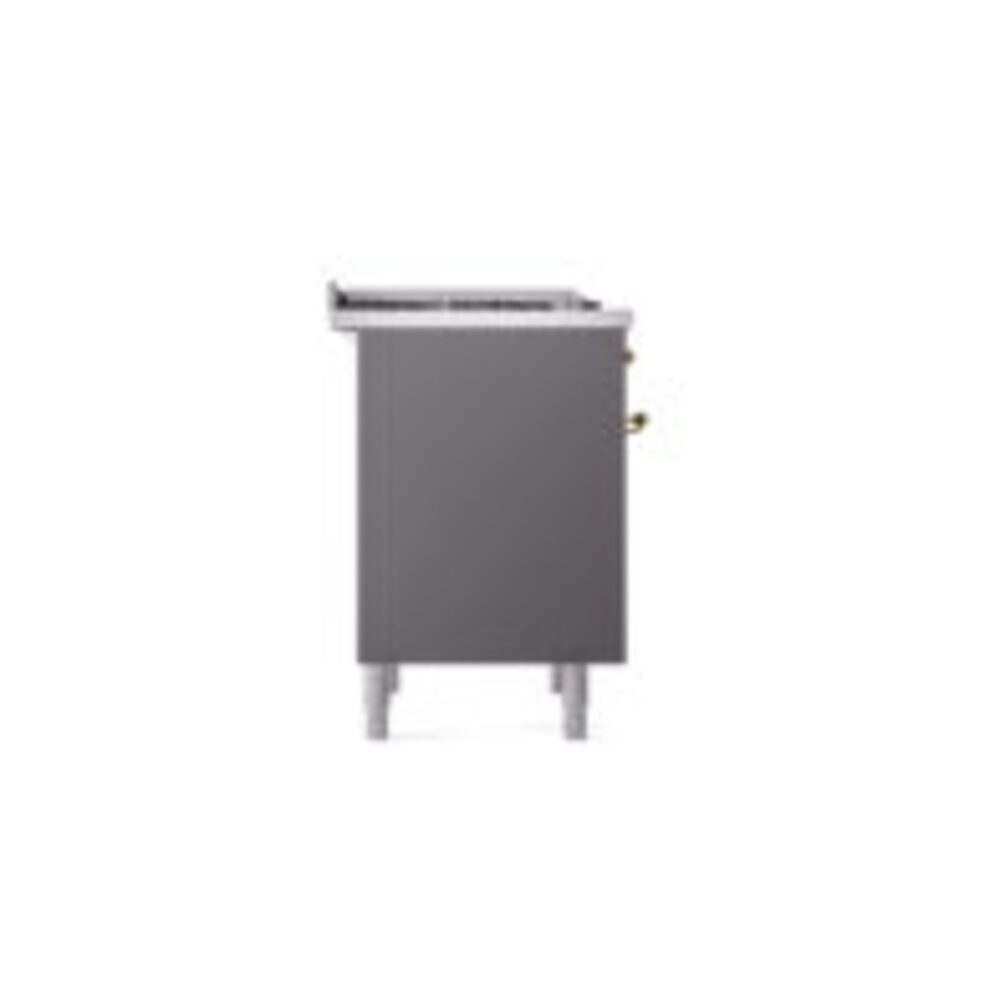 ILVE Nostalgie II 36" UP36FNMPMGGLP Dual Fuel Range left side