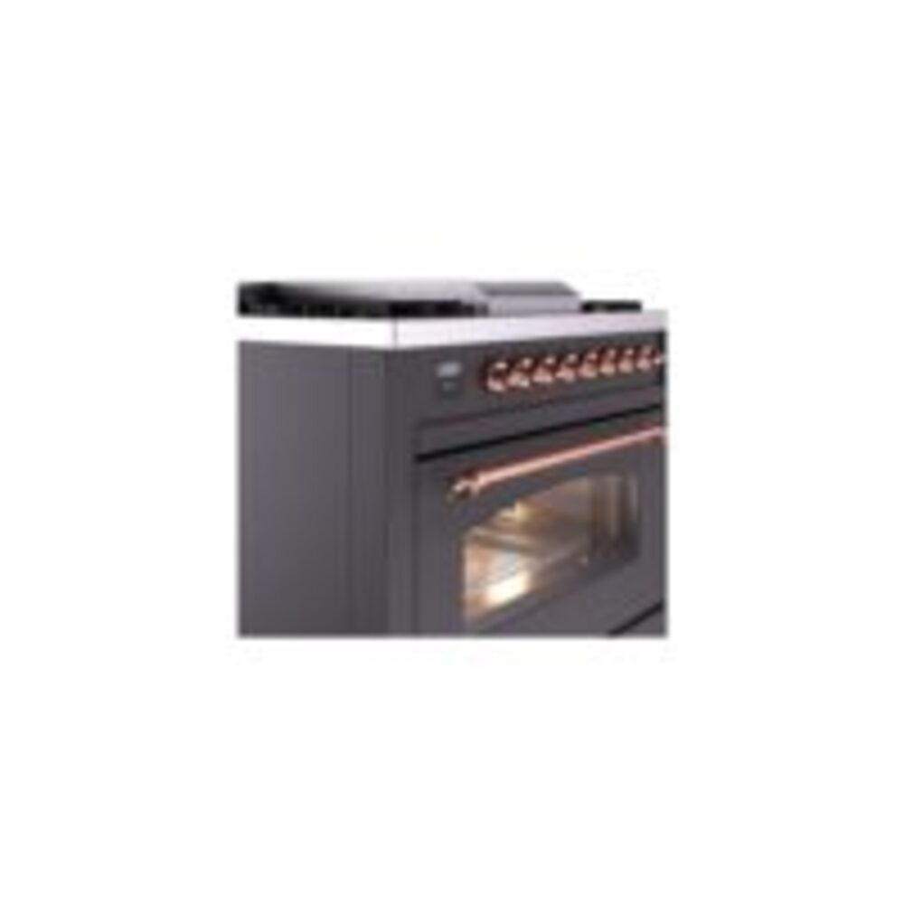 ILVE Nostalgie II 36" UP36FNMPMGP Dual Fuel Range details