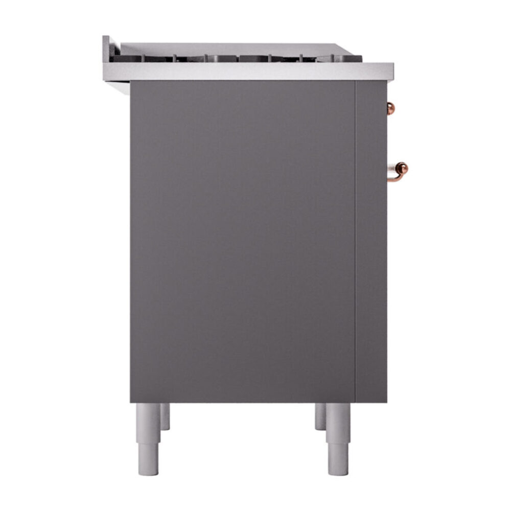 ILVE Nostalgie II 36" UP36FNMPMGP Dual Fuel Range left side