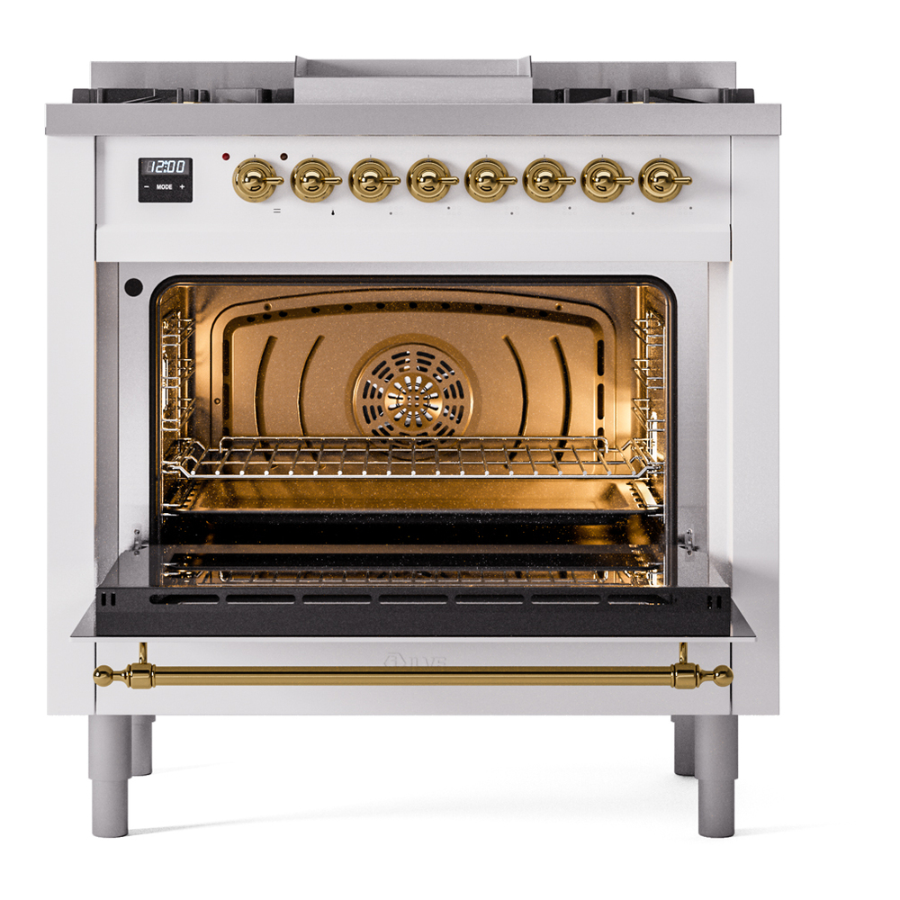 ILVE Nostalgie II 36" UP36FNMP Dual Fuel Range