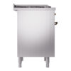 ILVE Nostalgie II 36" UP36FNMPSSB Dual Fuel Range left side