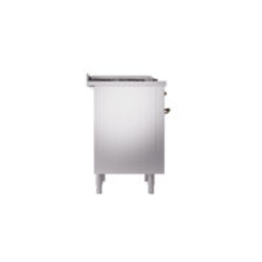 ILVE Nostalgie II 36" UP36FNMPSSB Dual Fuel Range left side