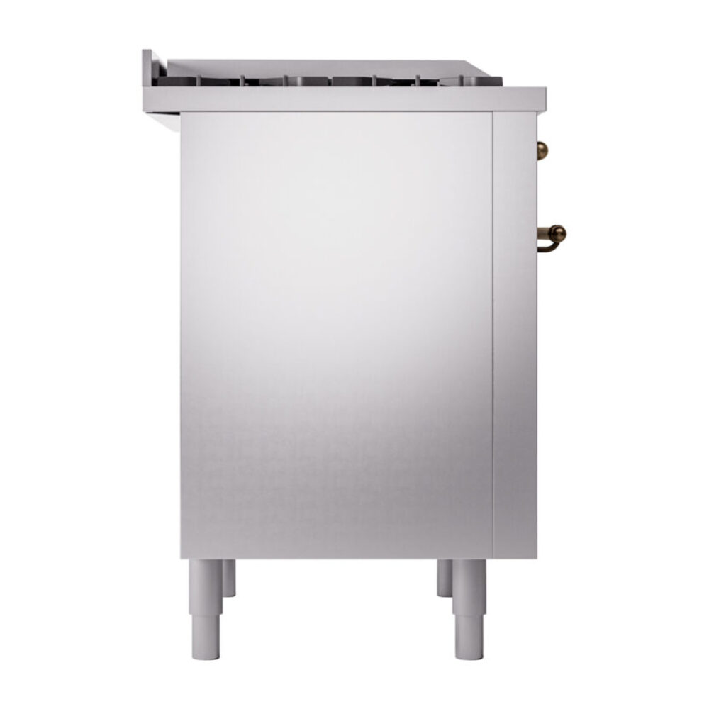 ILVE Nostalgie II 36" UP36FNMPSSB Dual Fuel Range left side