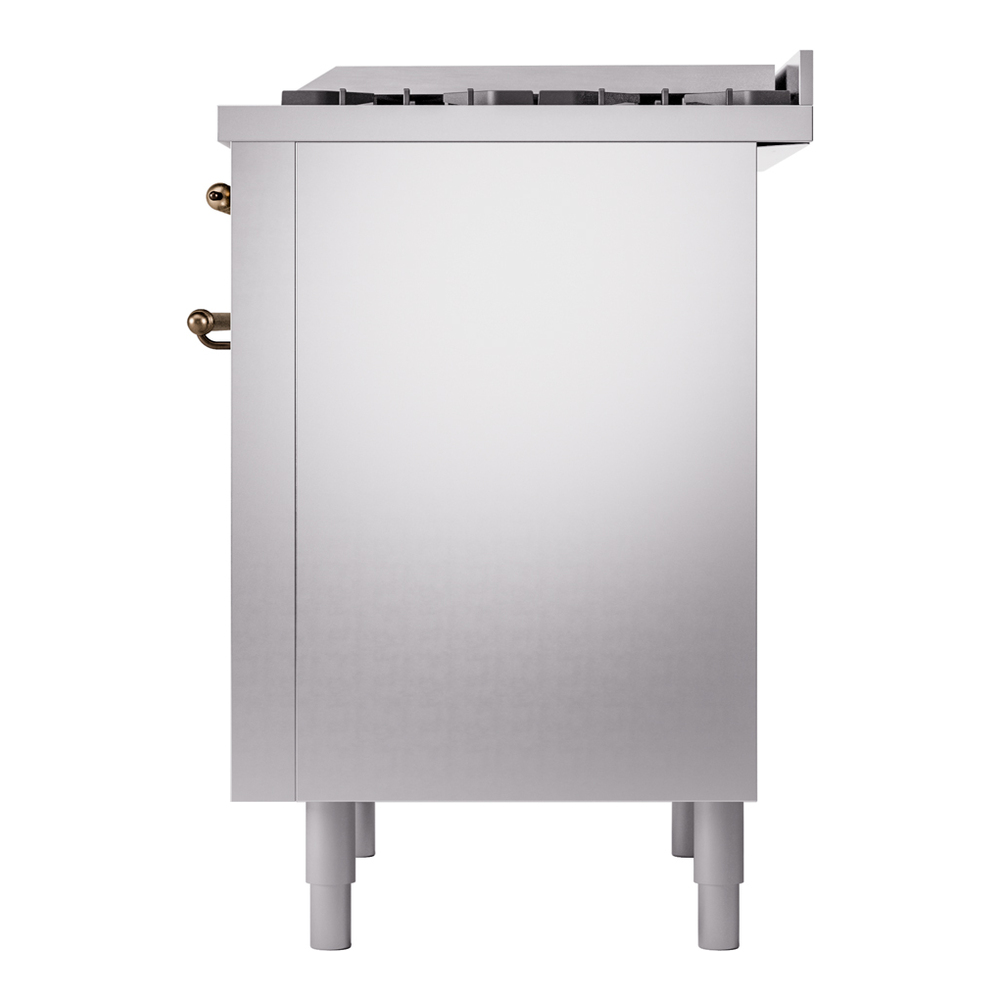ILVE Nostalgie II 36" UP36FNMPSSB Dual Fuel Range right side