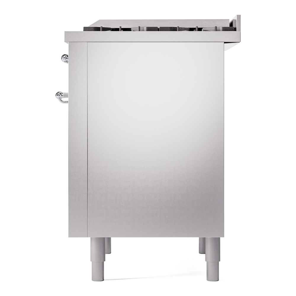 ILVE Nostalgie II 36" UP36FNMPSSCLP Dual Fuel Range right side