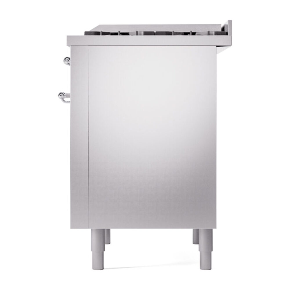 ILVE Nostalgie II 36" UP36FNMPSSCLP Dual Fuel Range right side