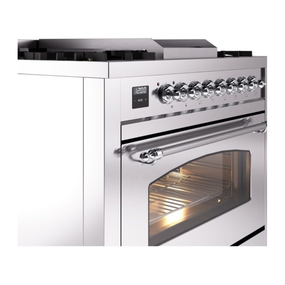 ILVE Nostalgie II 36" UP36FNMPSSC Dual Fuel Range details